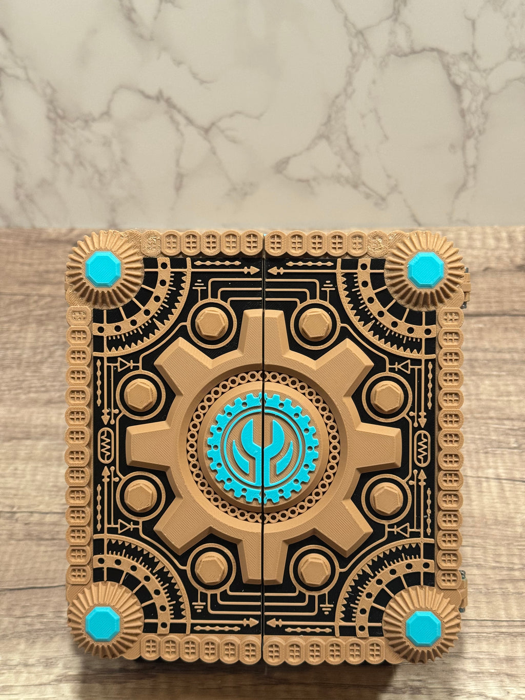 Artificer Player Box - Clockwork Brass colorway