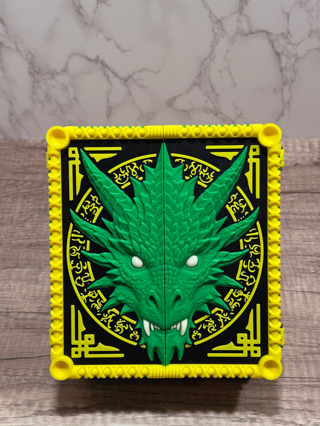 Dragon Player Box - Verdant Wyrm colorway