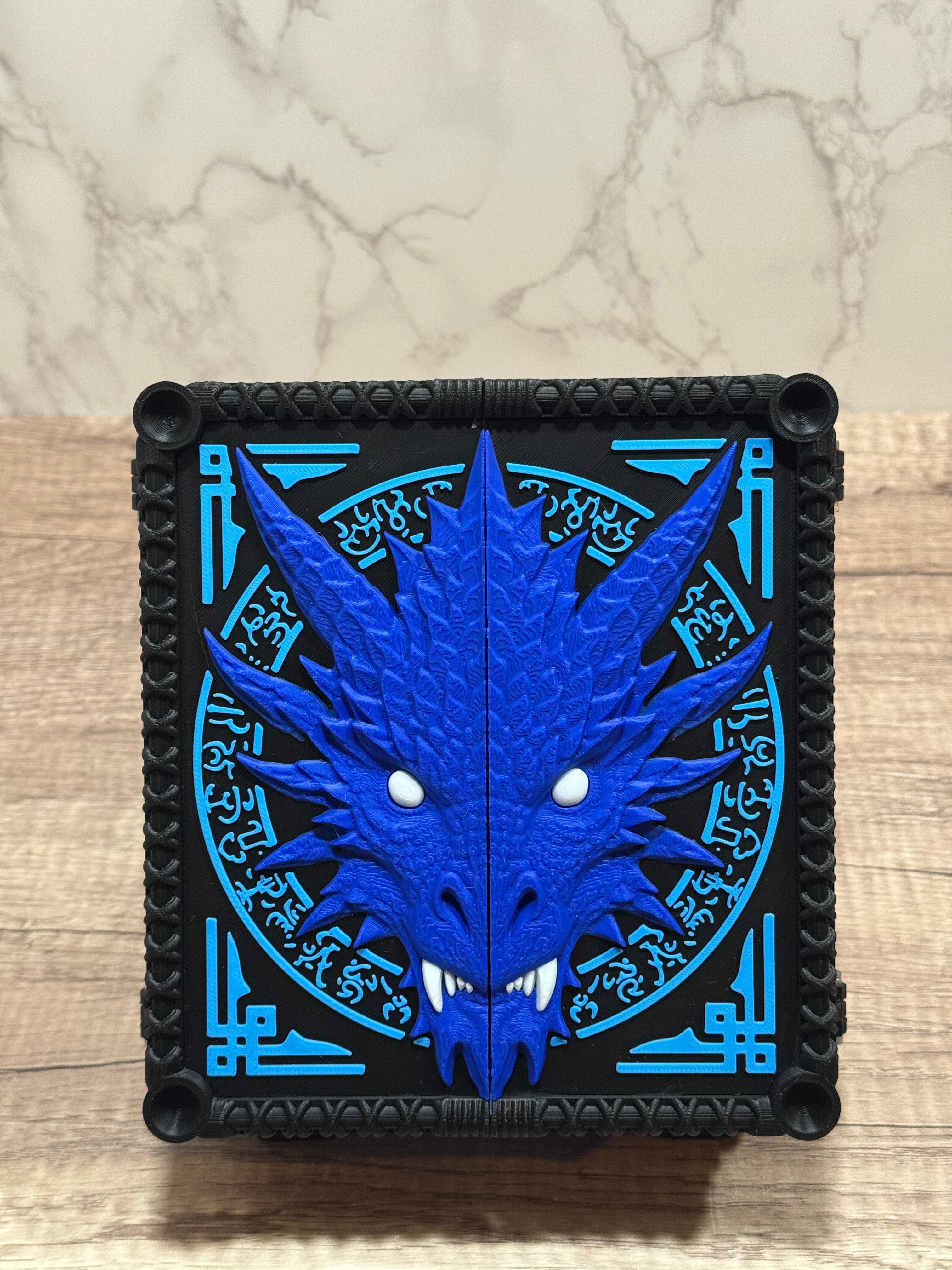 Dragon Player Box - Frostscale Tyrant colorway