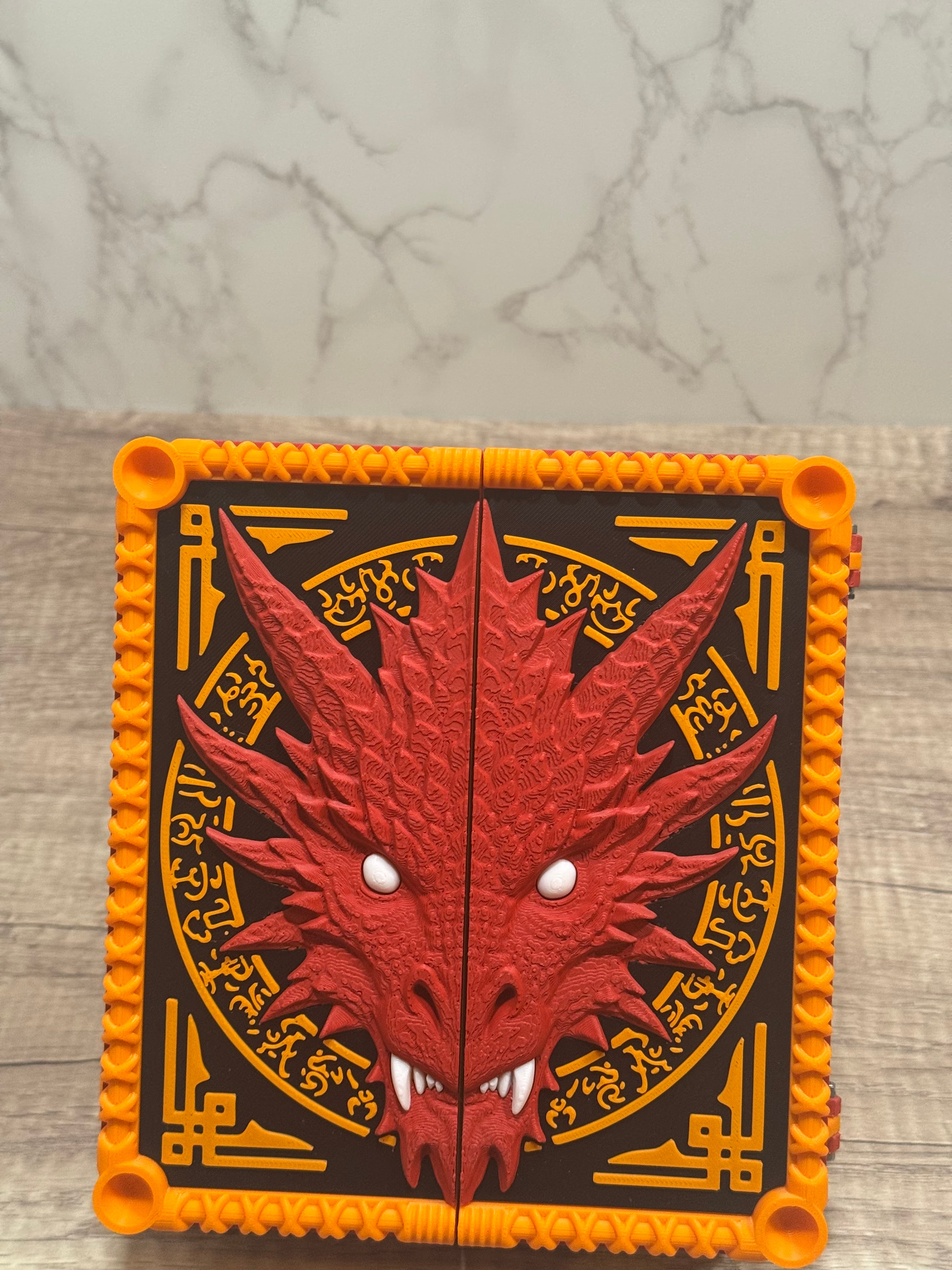Dragon Player Box - Emberscale Tyrant colorway