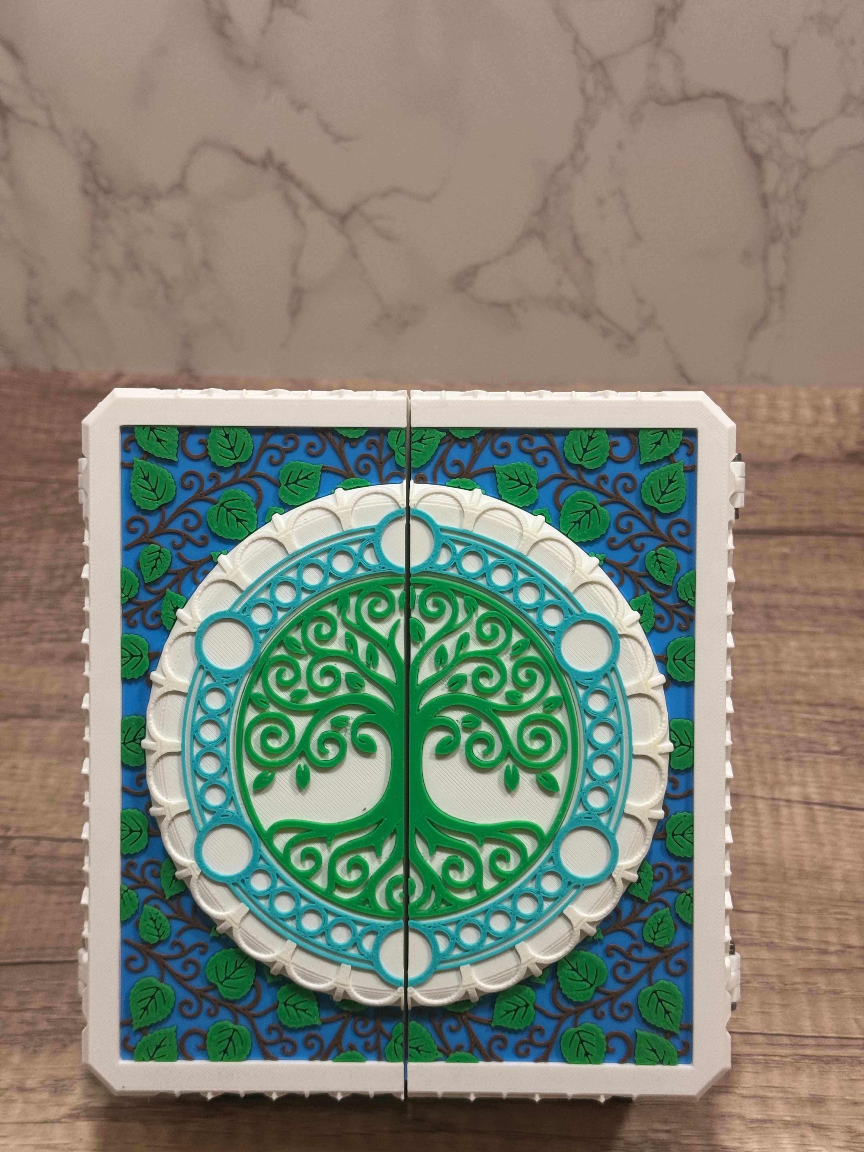 Elven Player Box - Silverwood Grove colorway